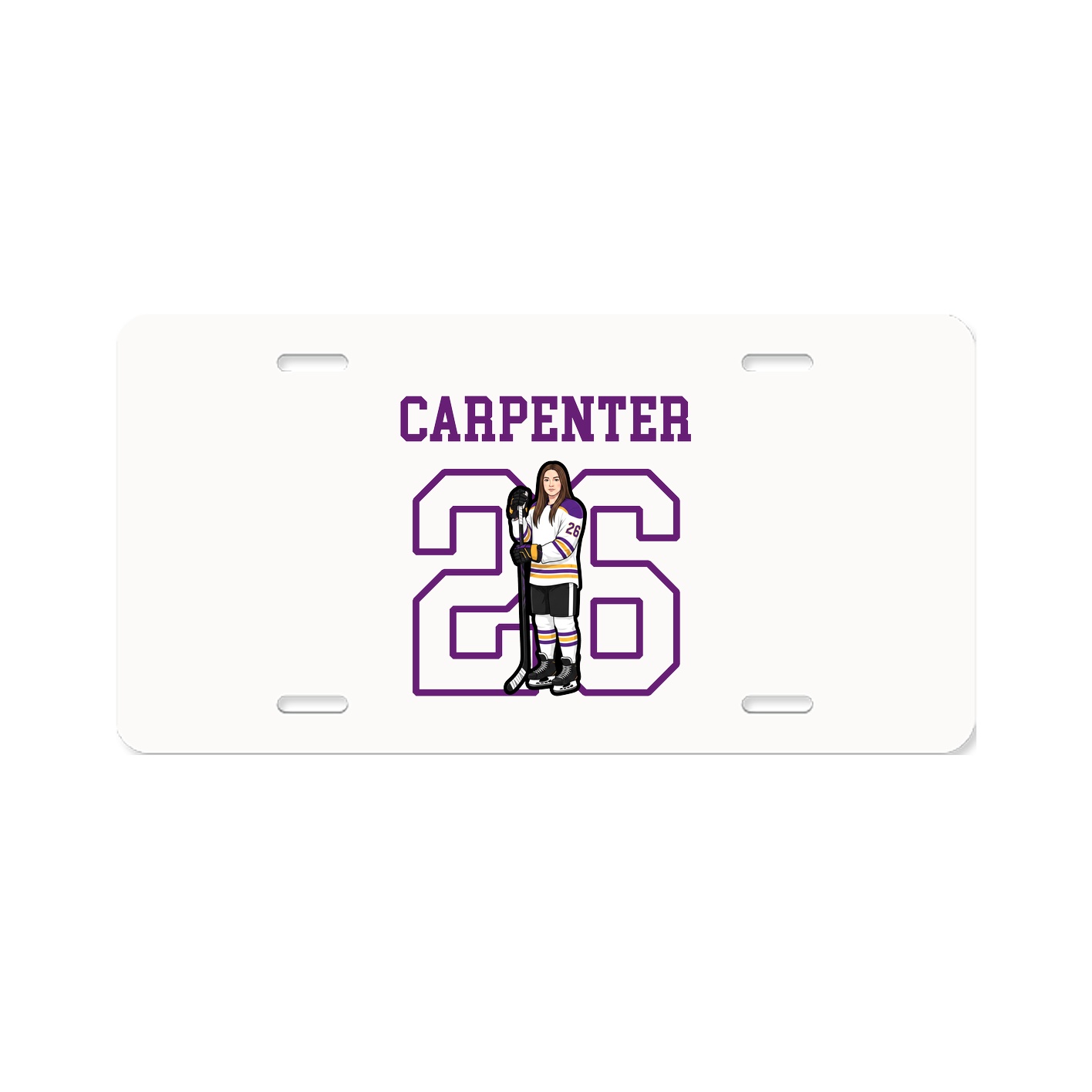 License Plate — Shirsey in Classic