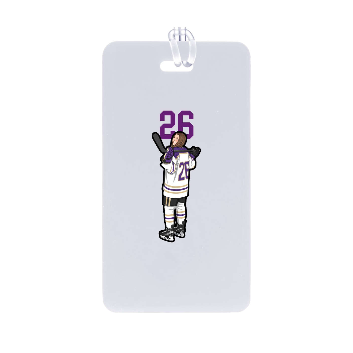 Bag Tag — Number Top in Classic