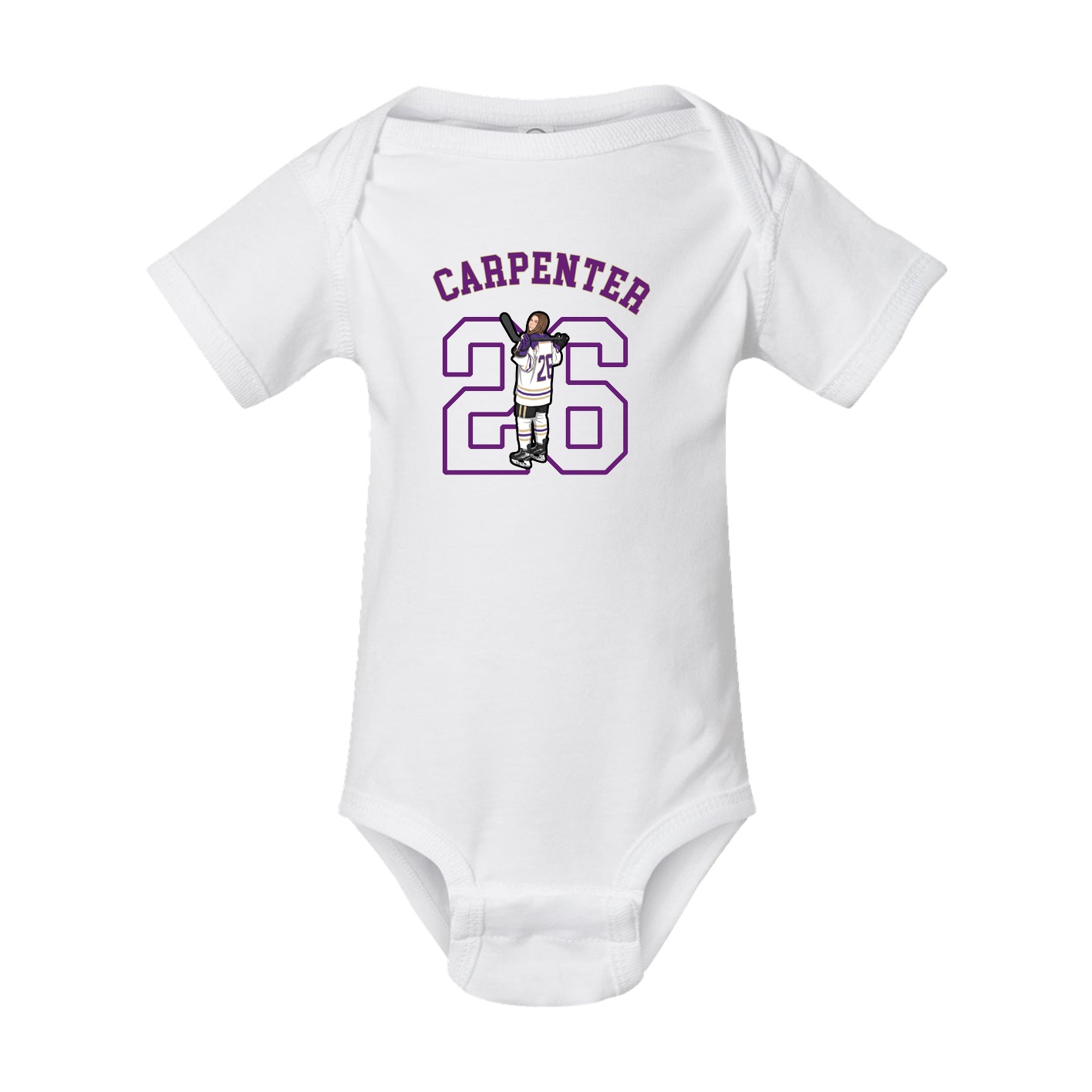 Baby Onesie — Shirsey Arch in White