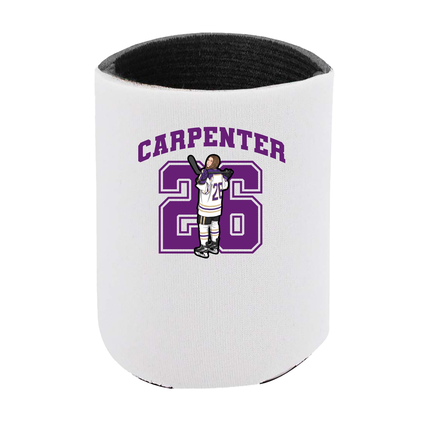 Can Holder — Number in White
