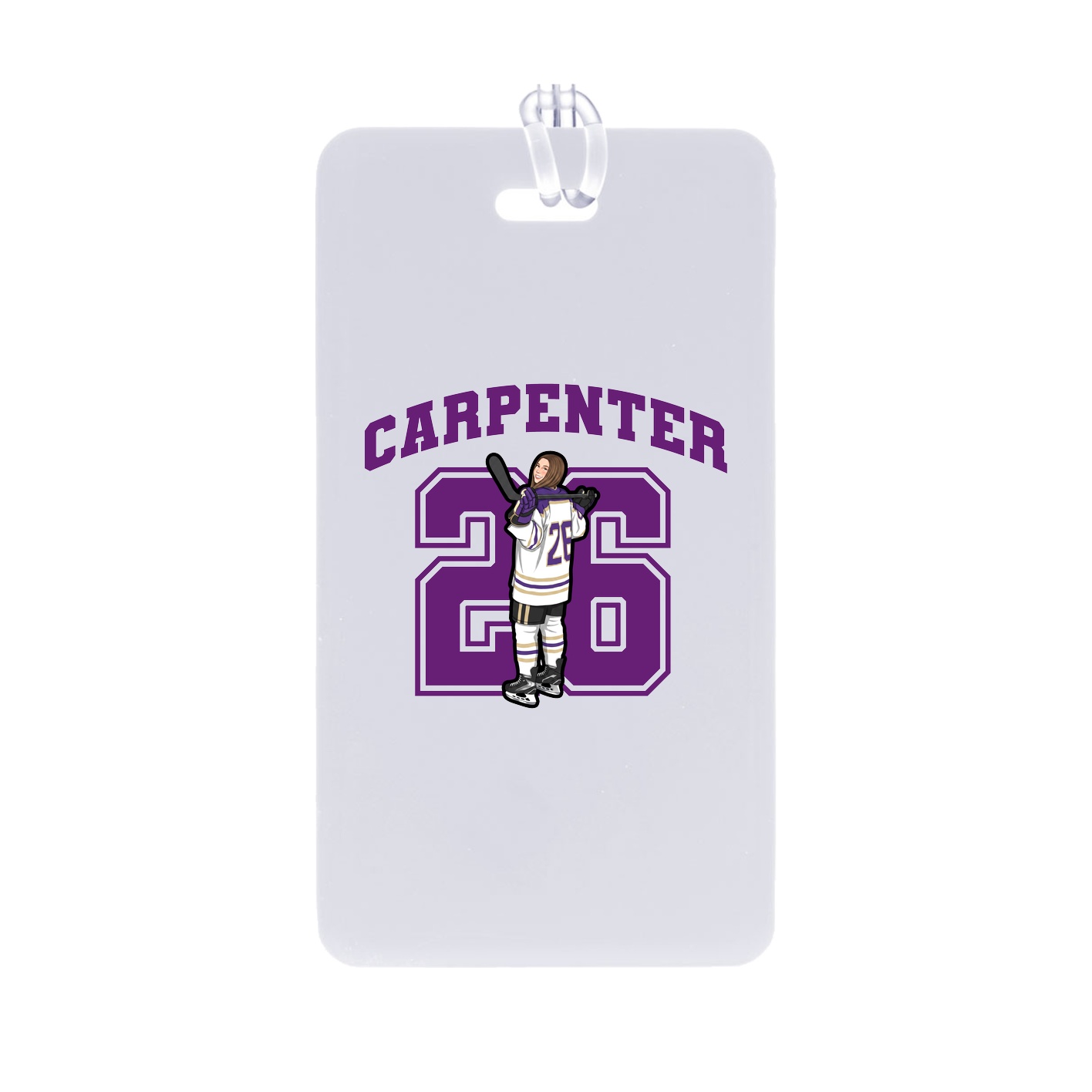 Bag Tag — Number in Classic