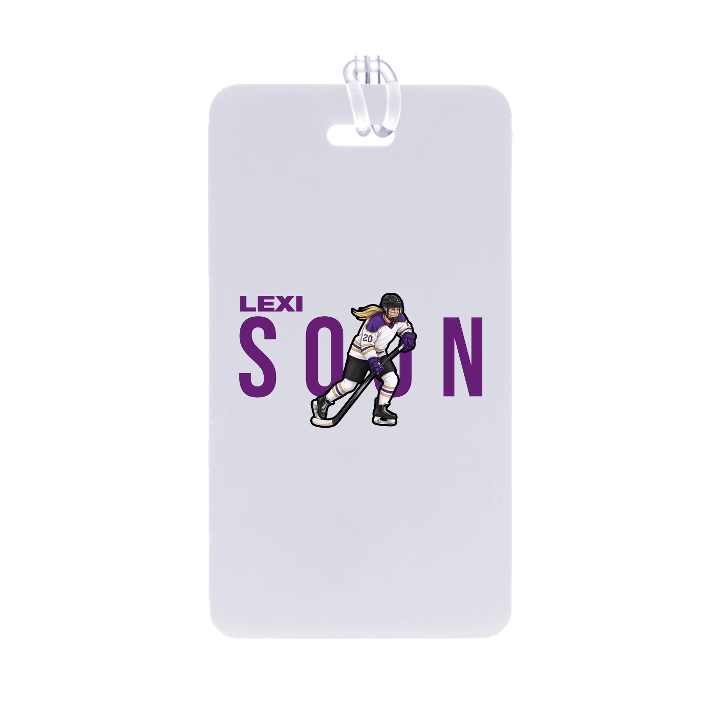 Bag Tag — Player Name in Classic