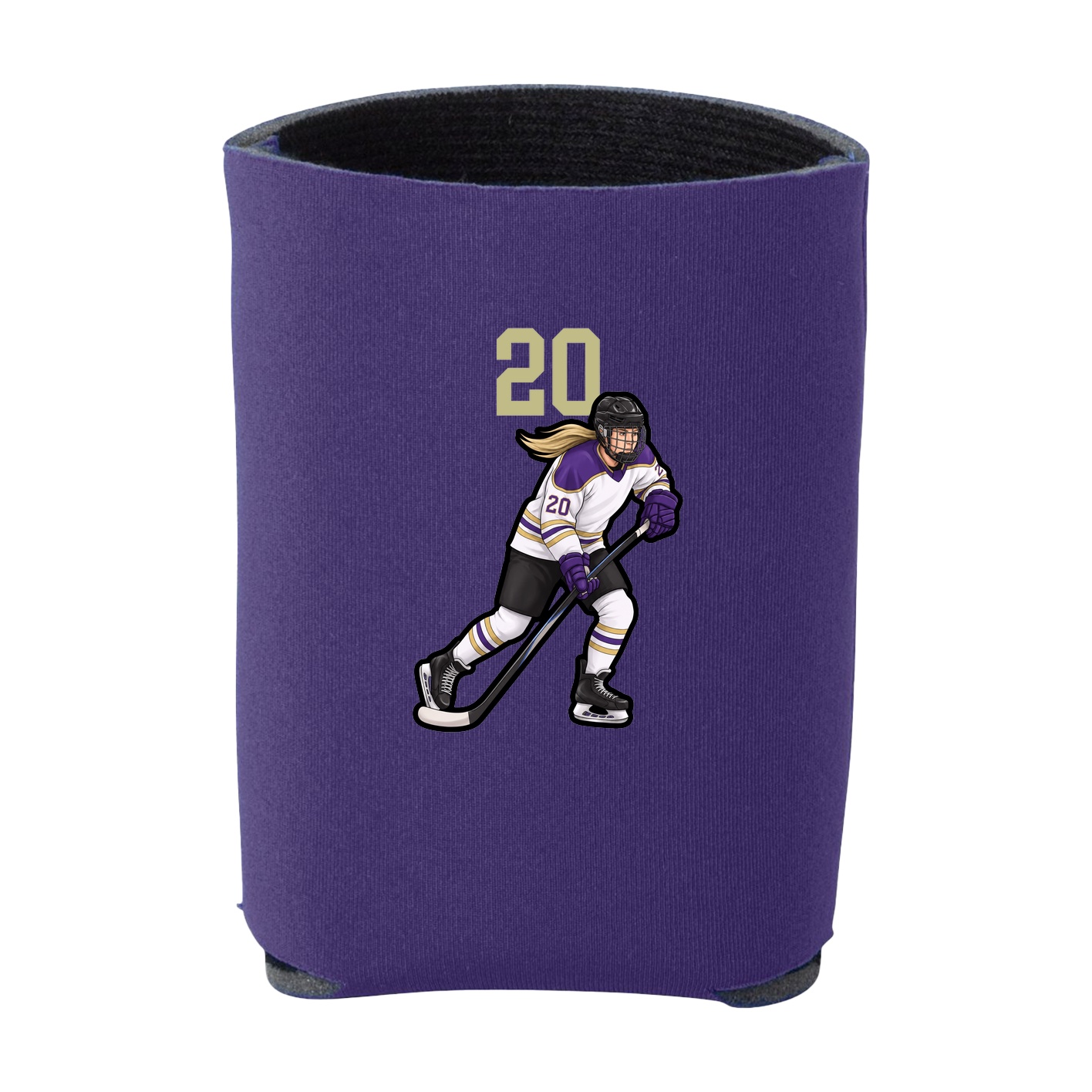 Can Holder — Number Top in Purple