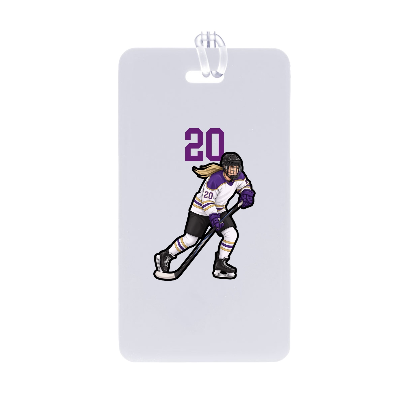 Bag Tag — Number Top in Classic