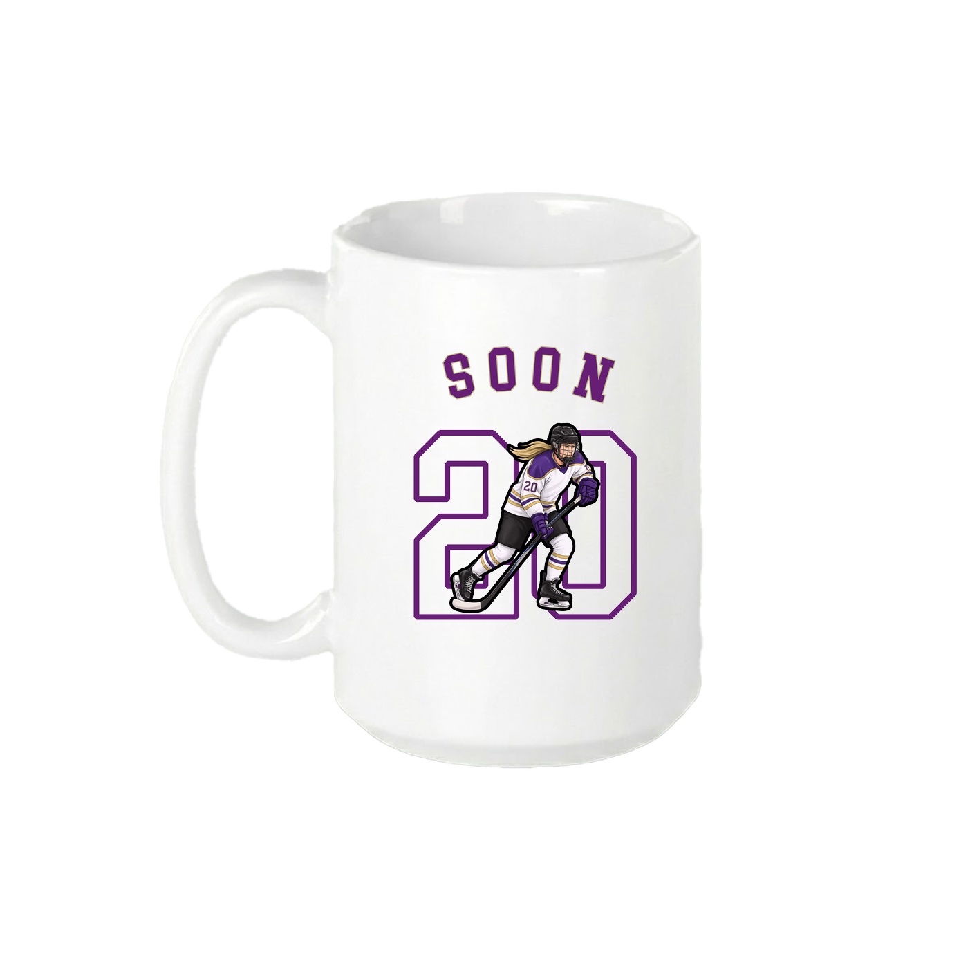 15oz Coffee Mug — Shirsey Arch in White