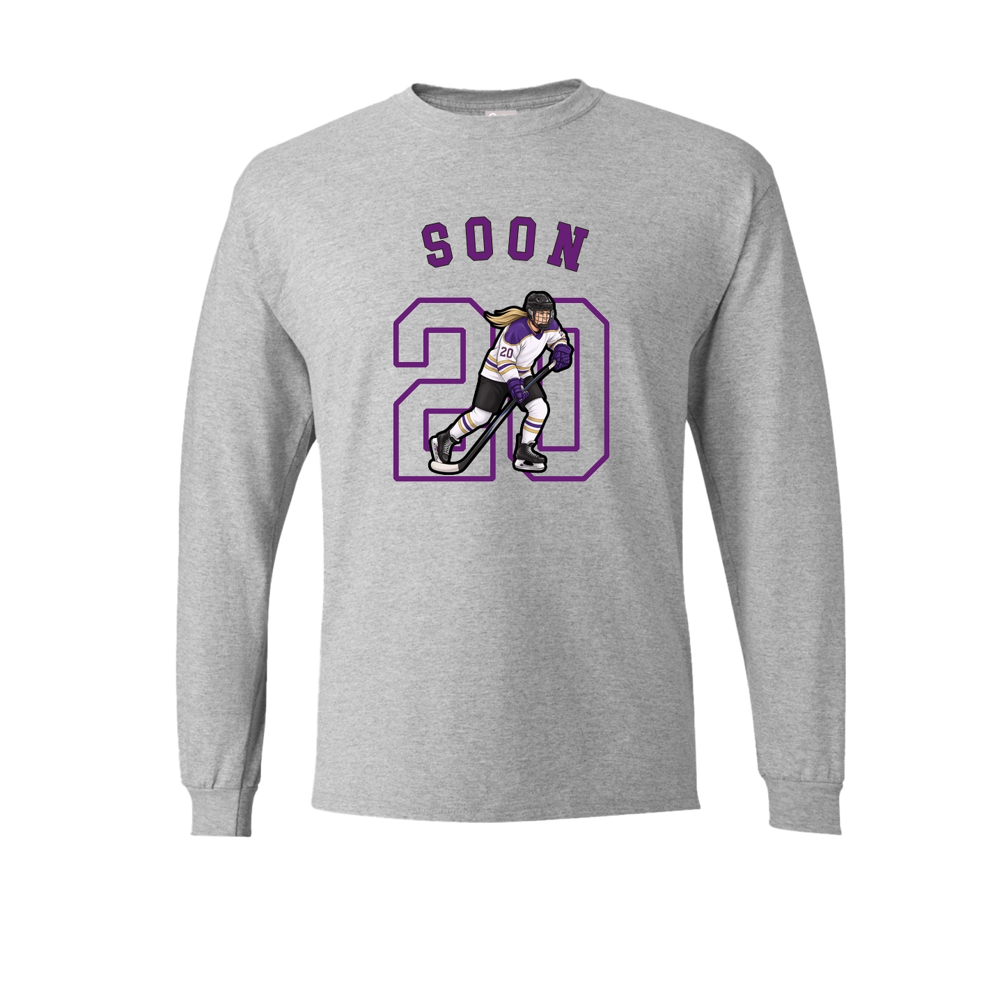Long Sleeve Tee — Shirsey Arch in Grey