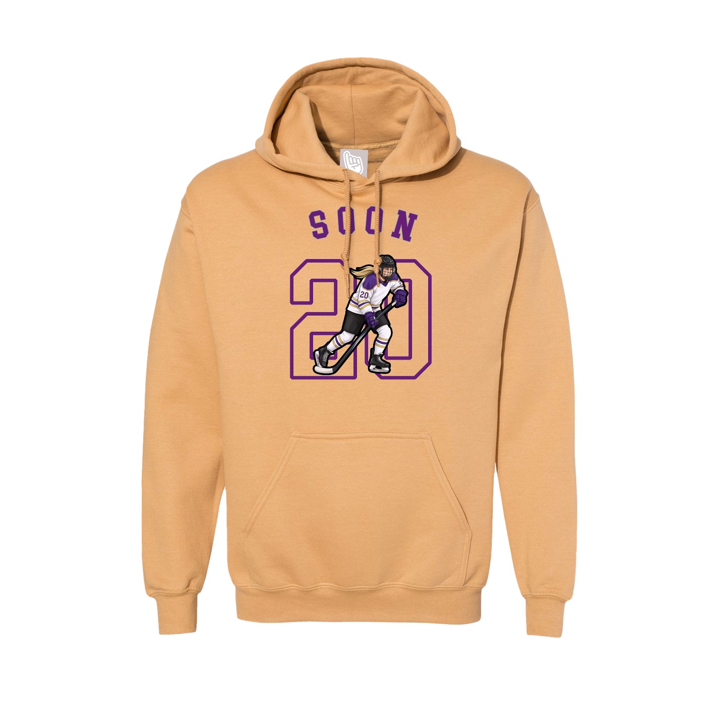 Hoodie — Shirsey Arch in Vegas Gold
