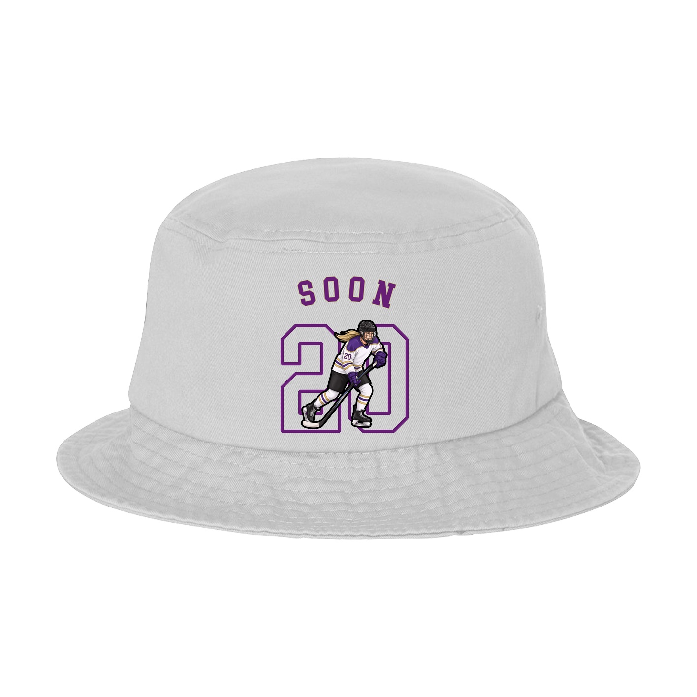 Bucket Cap — Shirsey Arch in White