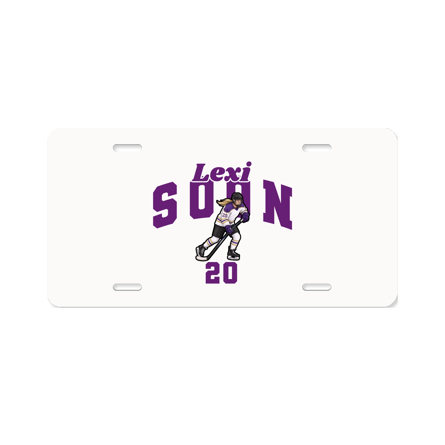 License Plate — Signature Arch in Classic