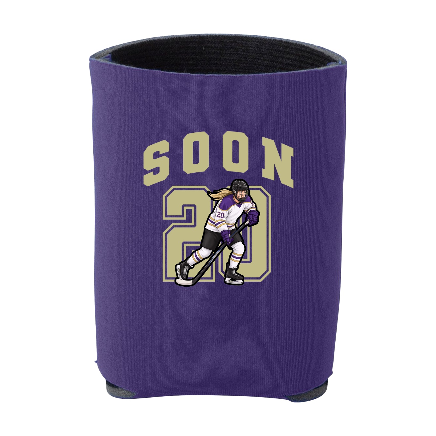 Can Holder — Number in Purple