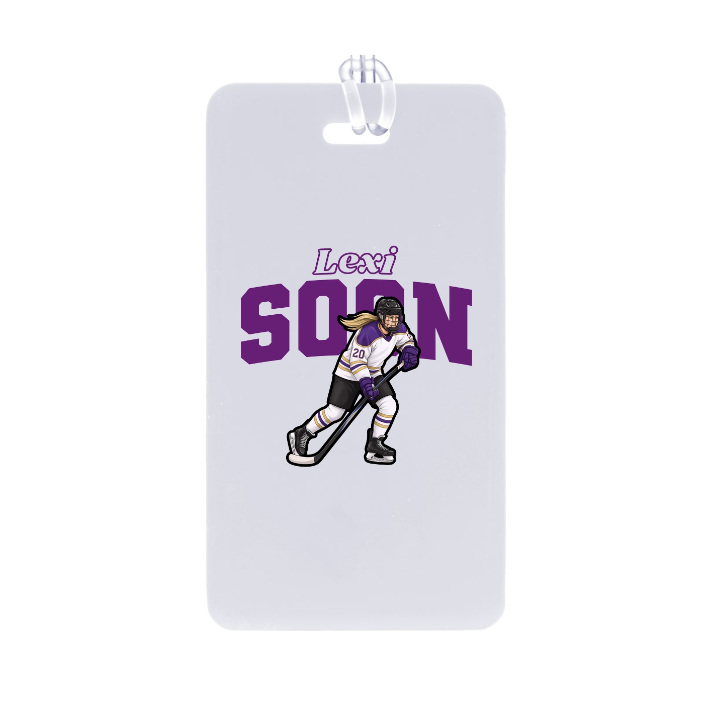 Bag Tag — Name Arch in Classic