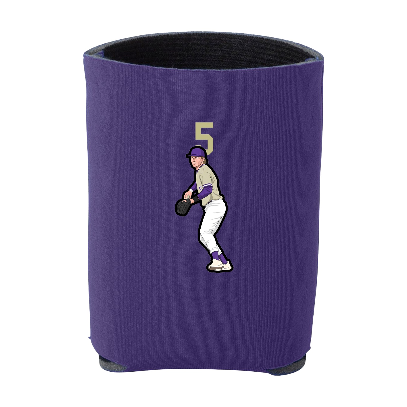 Can Holder — Number Top in Purple