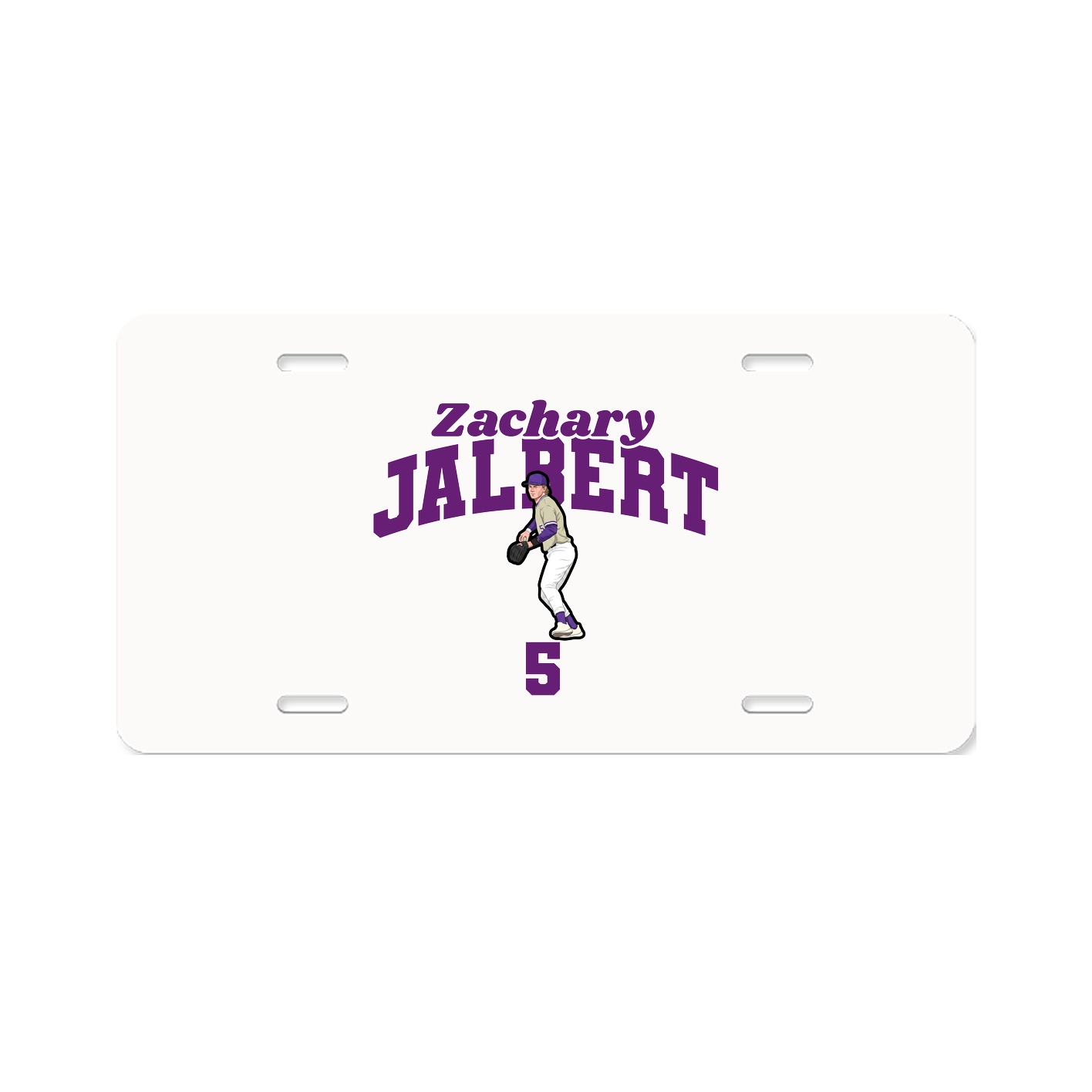License Plate — Signature Arch in Classic