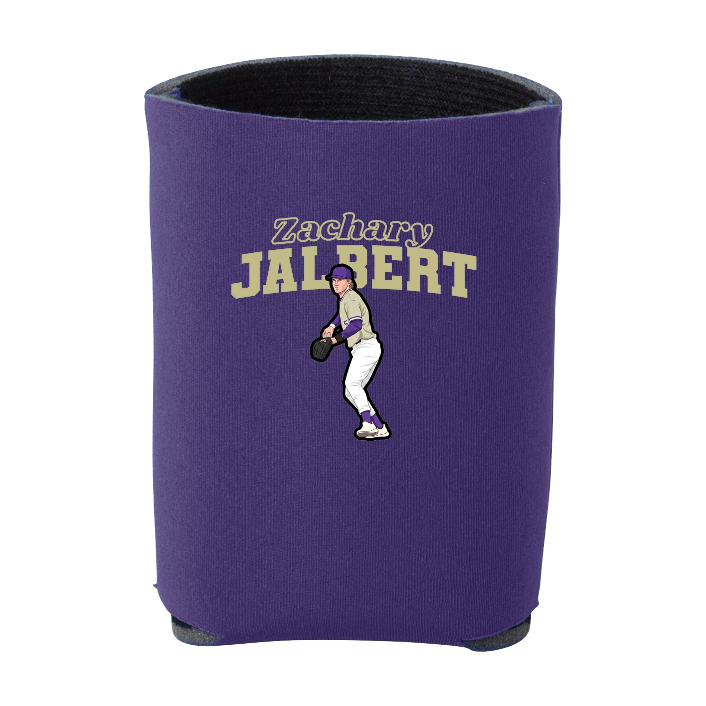 Can Holder — Name Arch in Purple