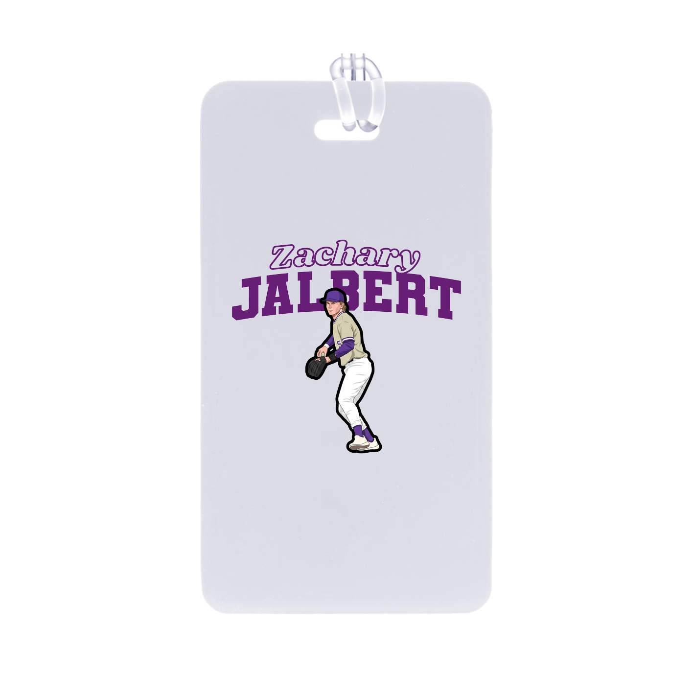 Bag Tag — Name Arch in Classic
