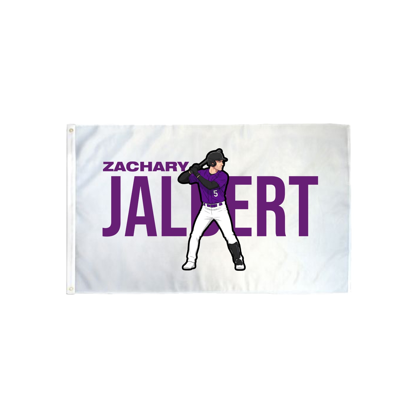 3x5 Flag — Player Name in Classic