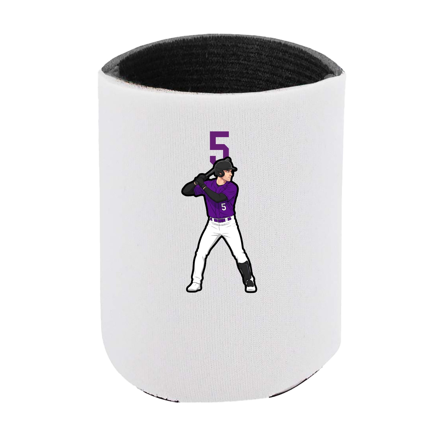 Can Holder — Number Top in White