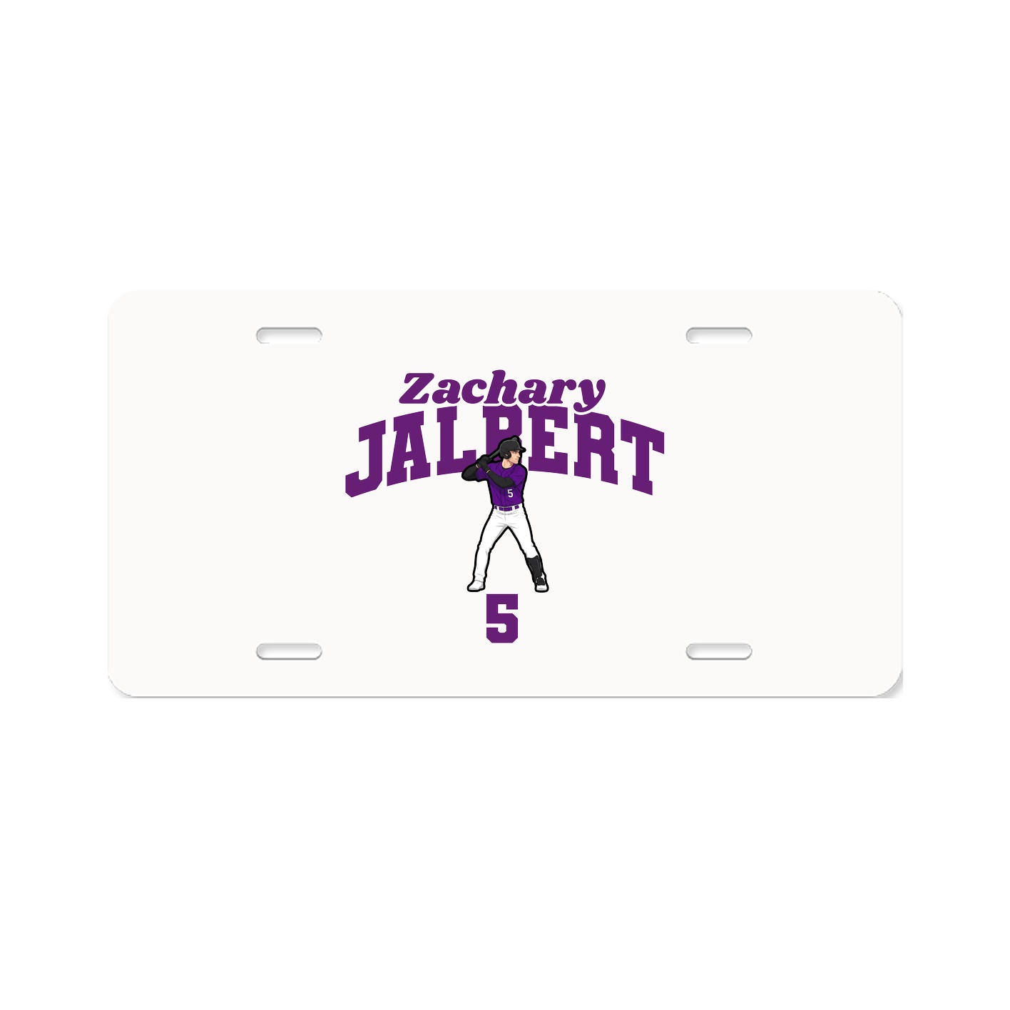 License Plate — Signature Arch in Classic