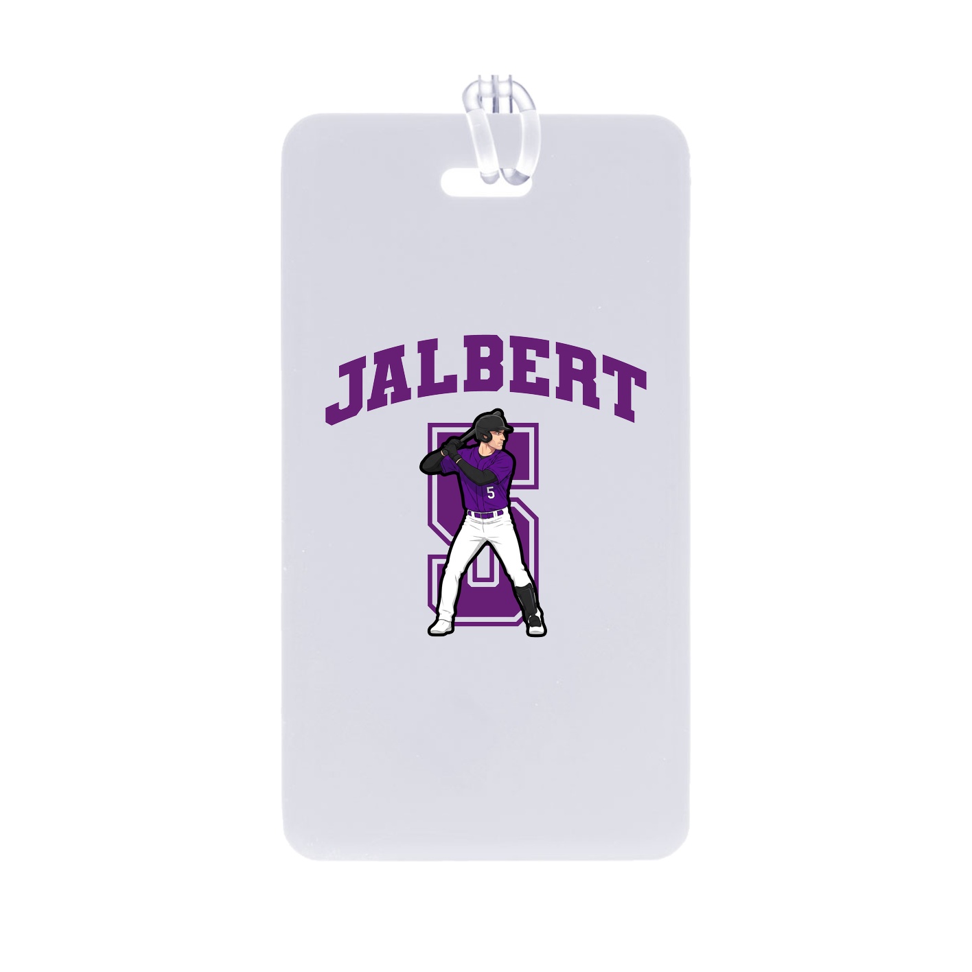 Bag Tag — Number in Classic