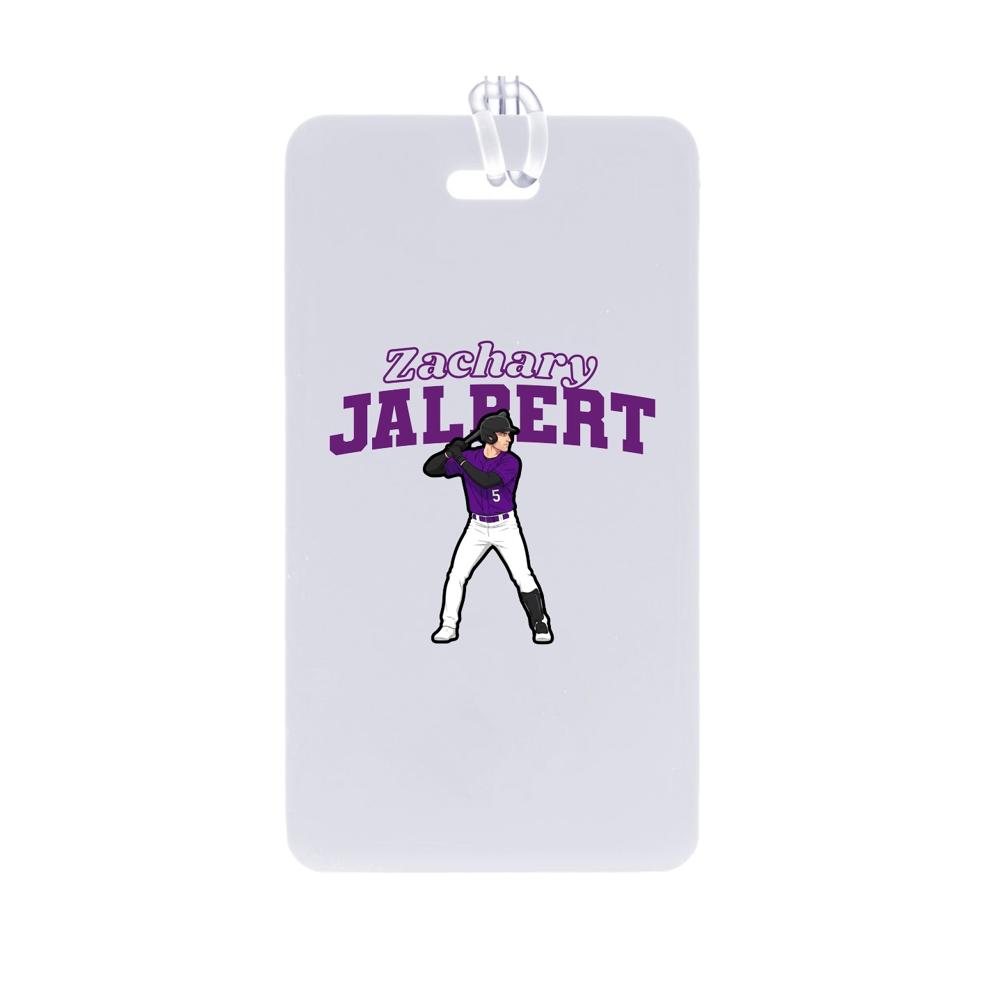 Bag Tag — Name Arch in Classic