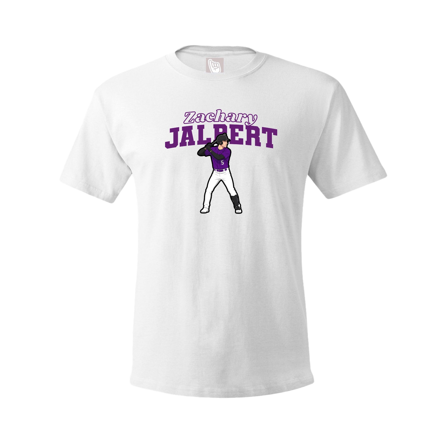 Tee — Name Arch in White