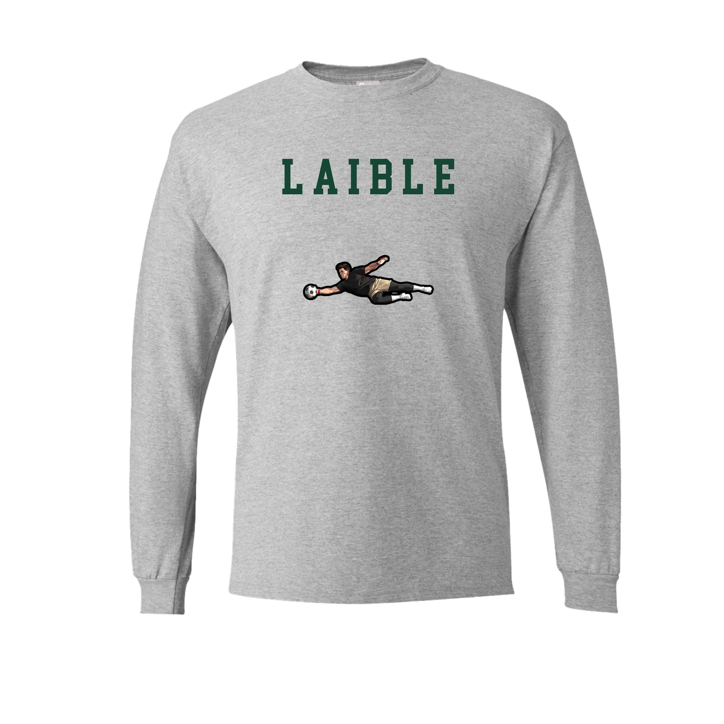 Long Sleeve Tee — Shirsey in Grey