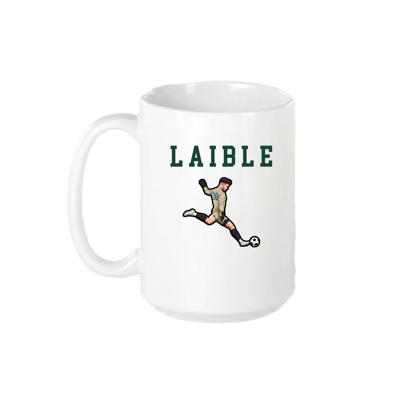 15oz Coffee Mug — Shirsey in White