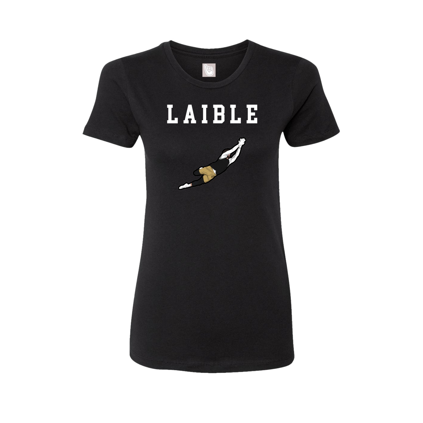 Fitted Women's Tee — Shirsey in Black