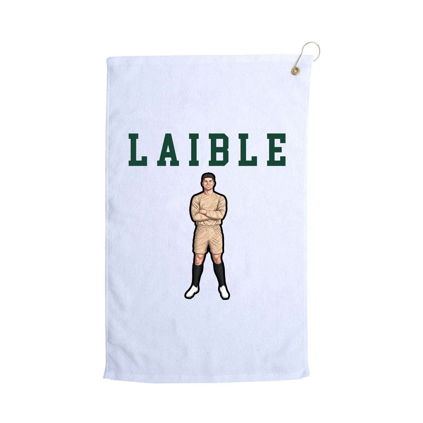 Golf Towel — Shirsey in White
