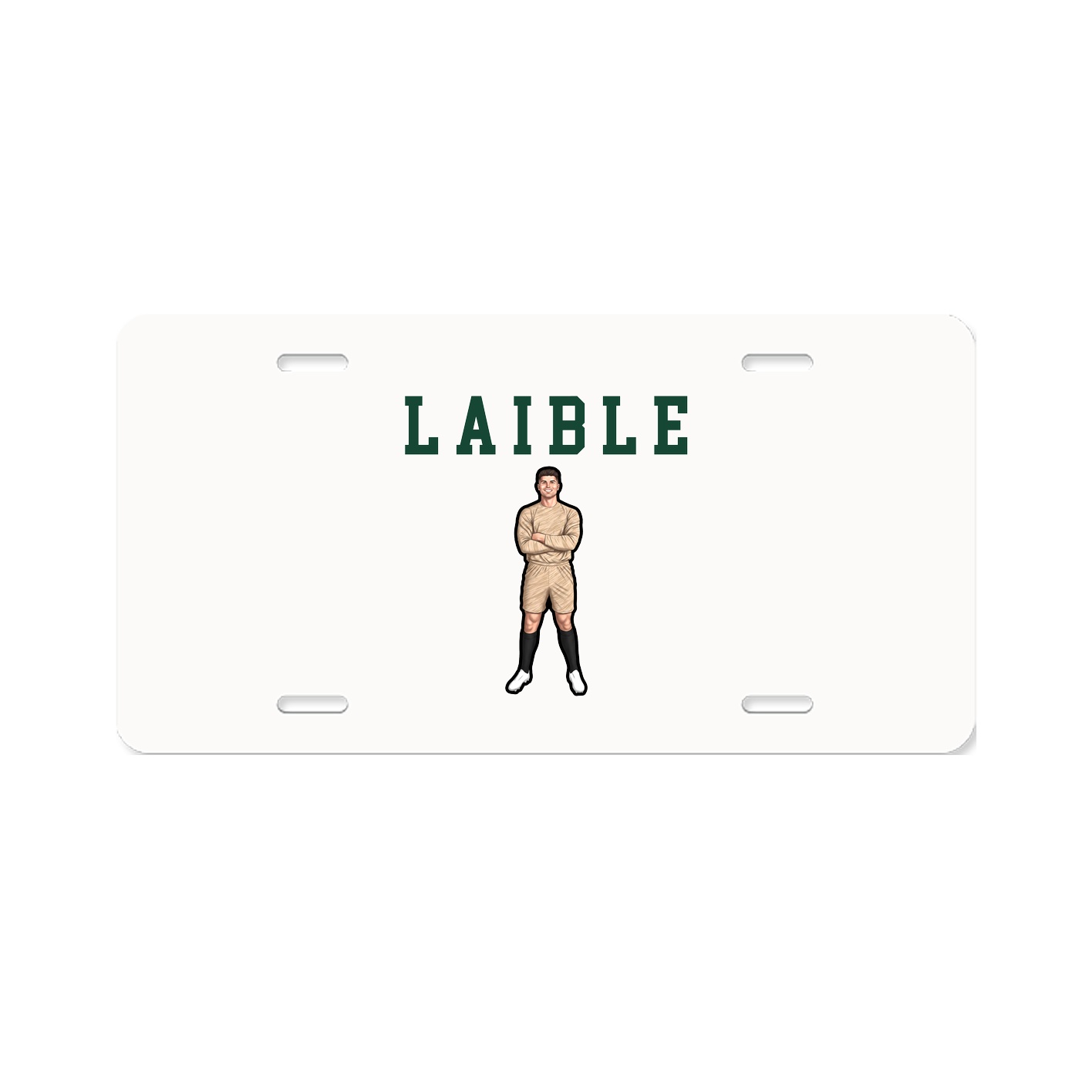 License Plate — Shirsey in Classic