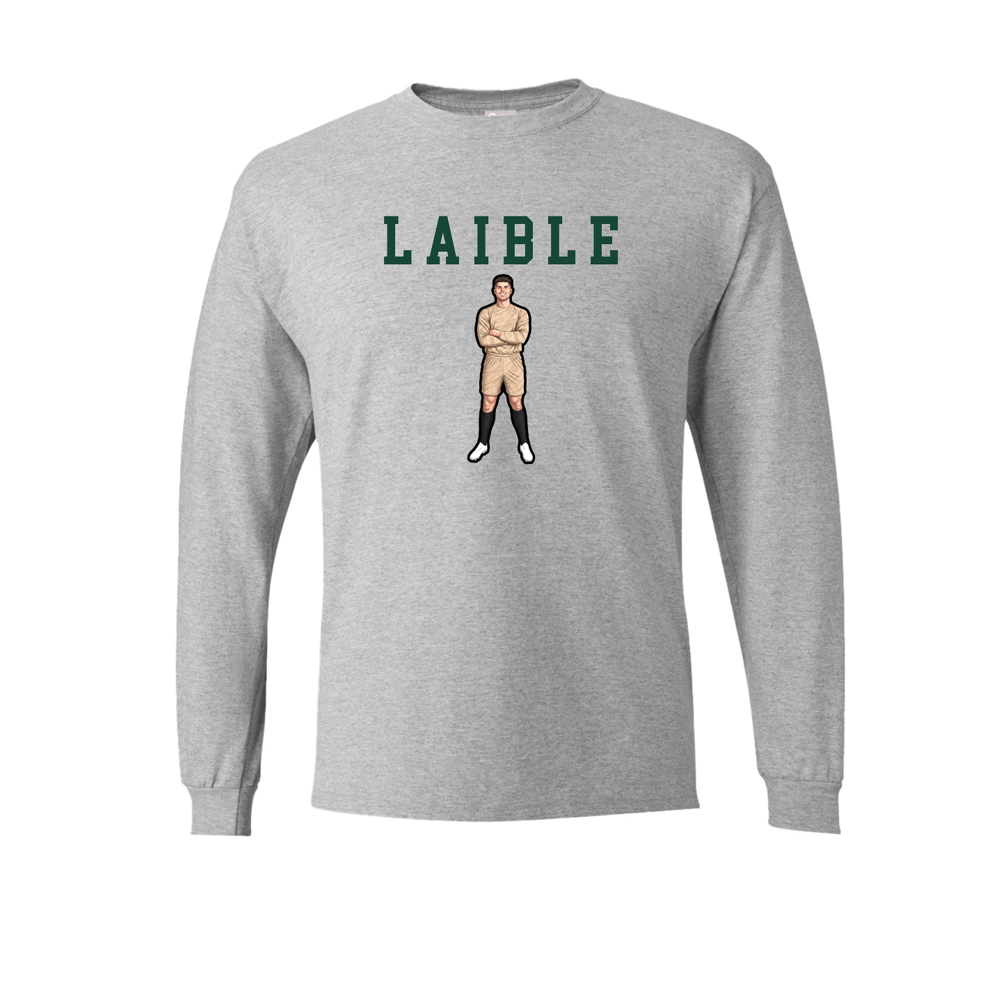 Long Sleeve Tee — Shirsey in Grey