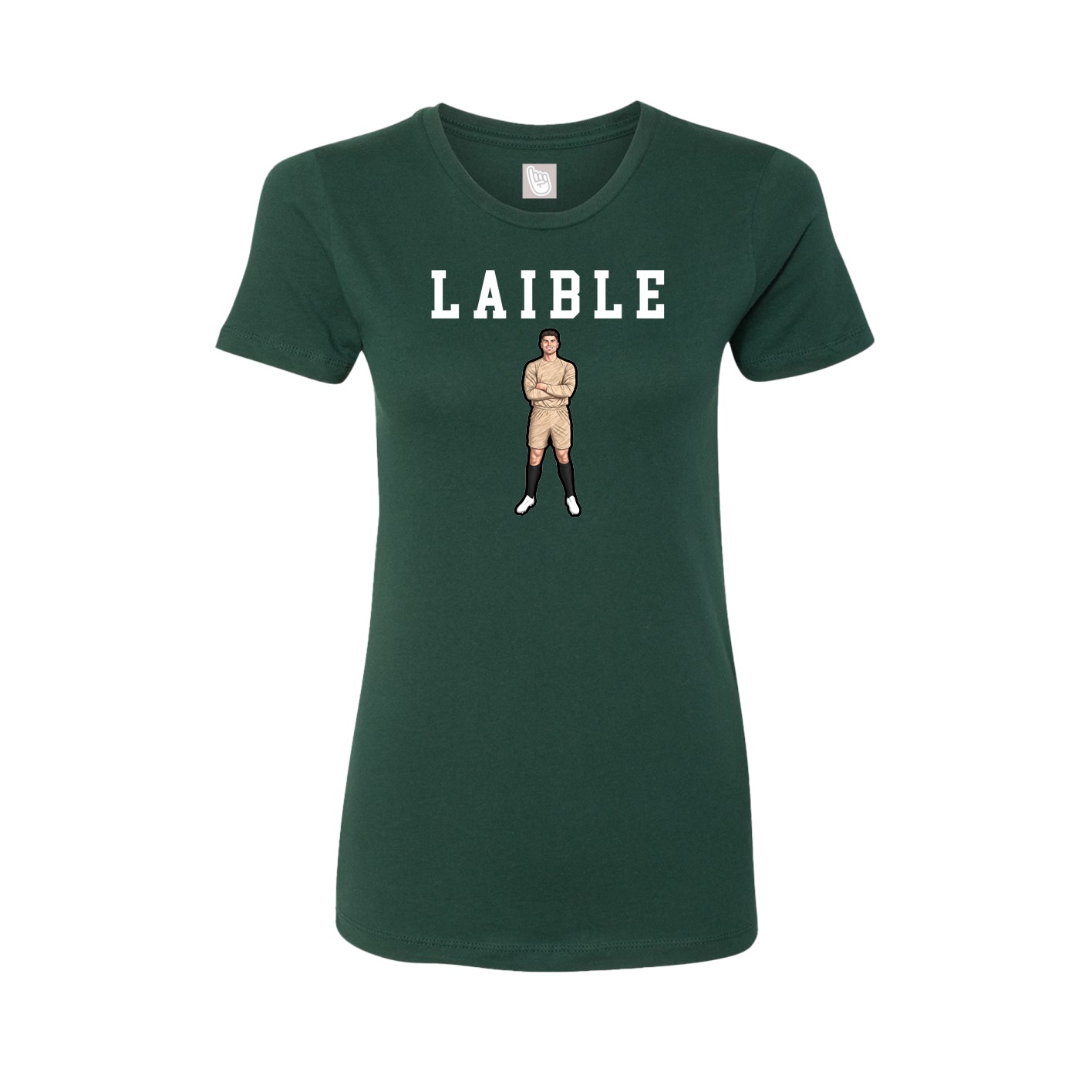 Fitted Women's Tee — Shirsey in Green