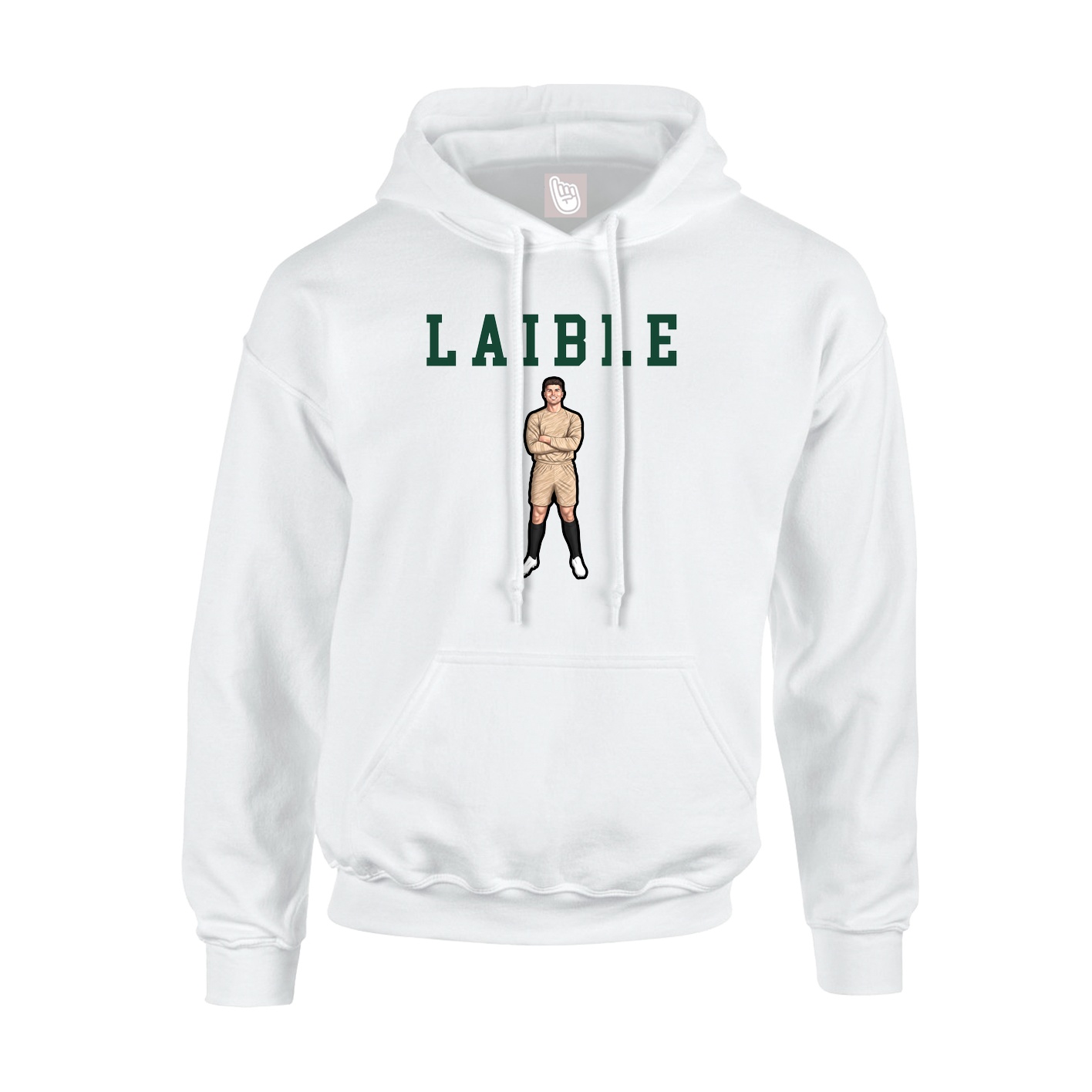 Hoodie — Shirsey in White
