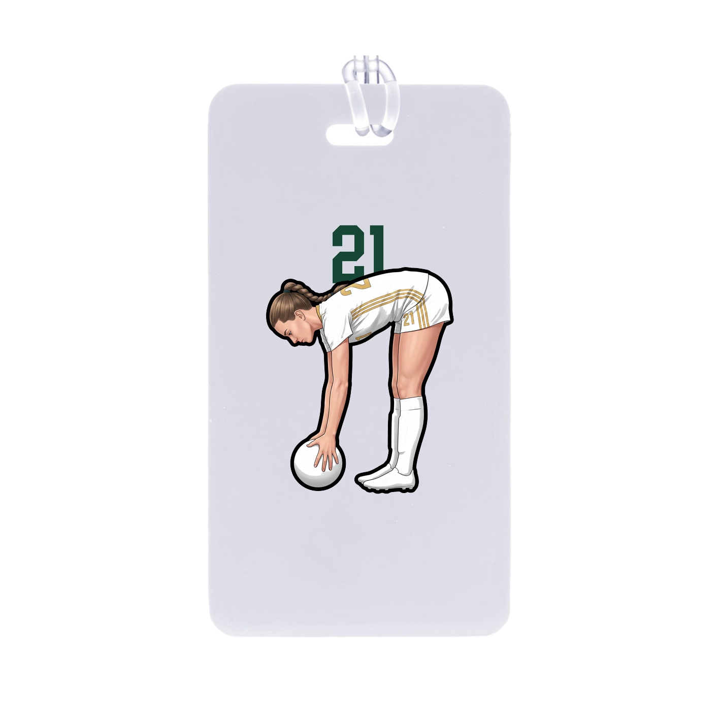 Bag Tag — Number Top in Classic