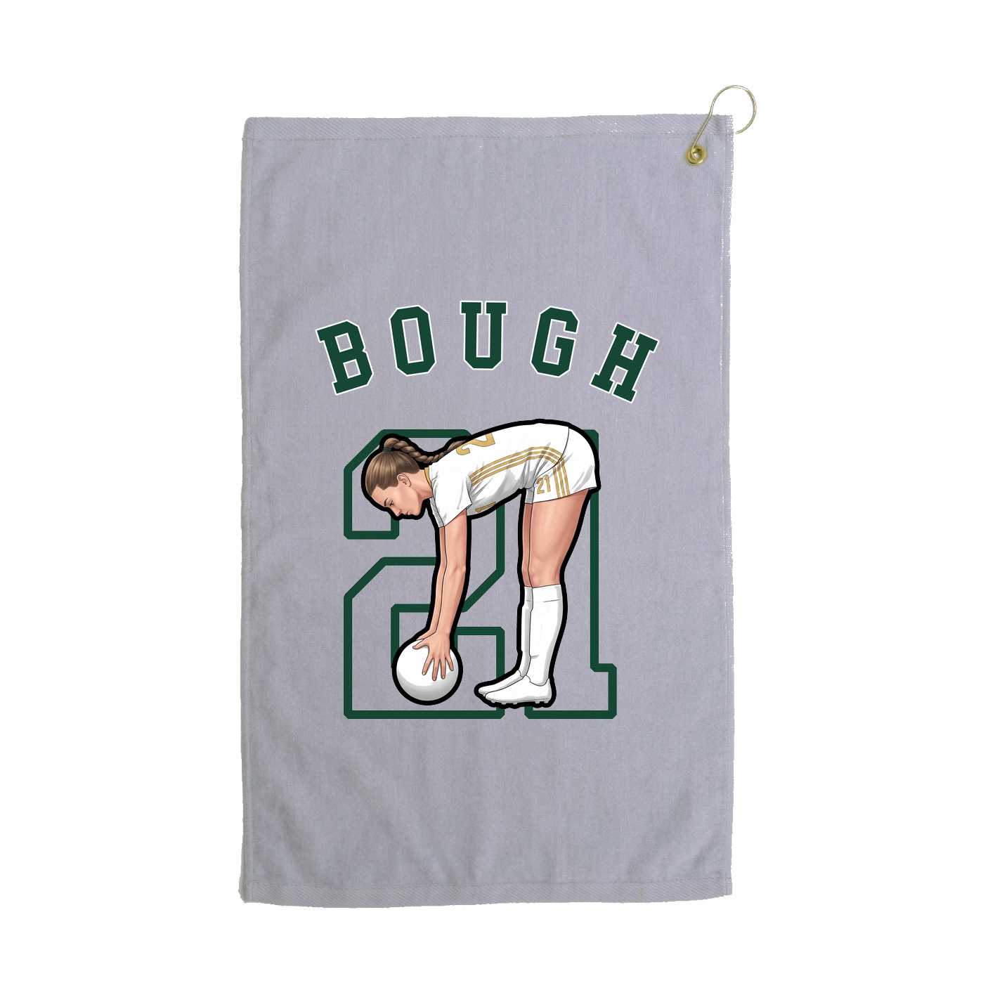 Golf Towel — Shirsey Arch in Grey