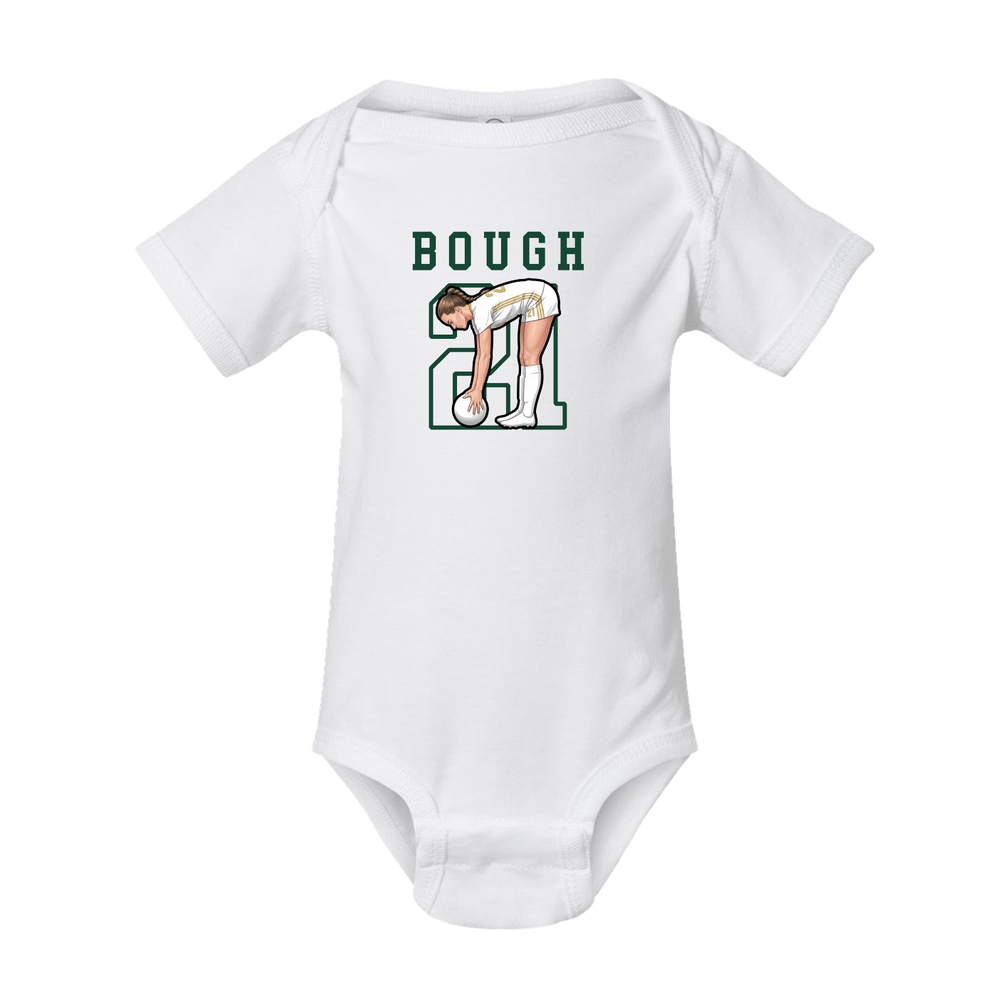 Baby Onesie — Shirsey in White