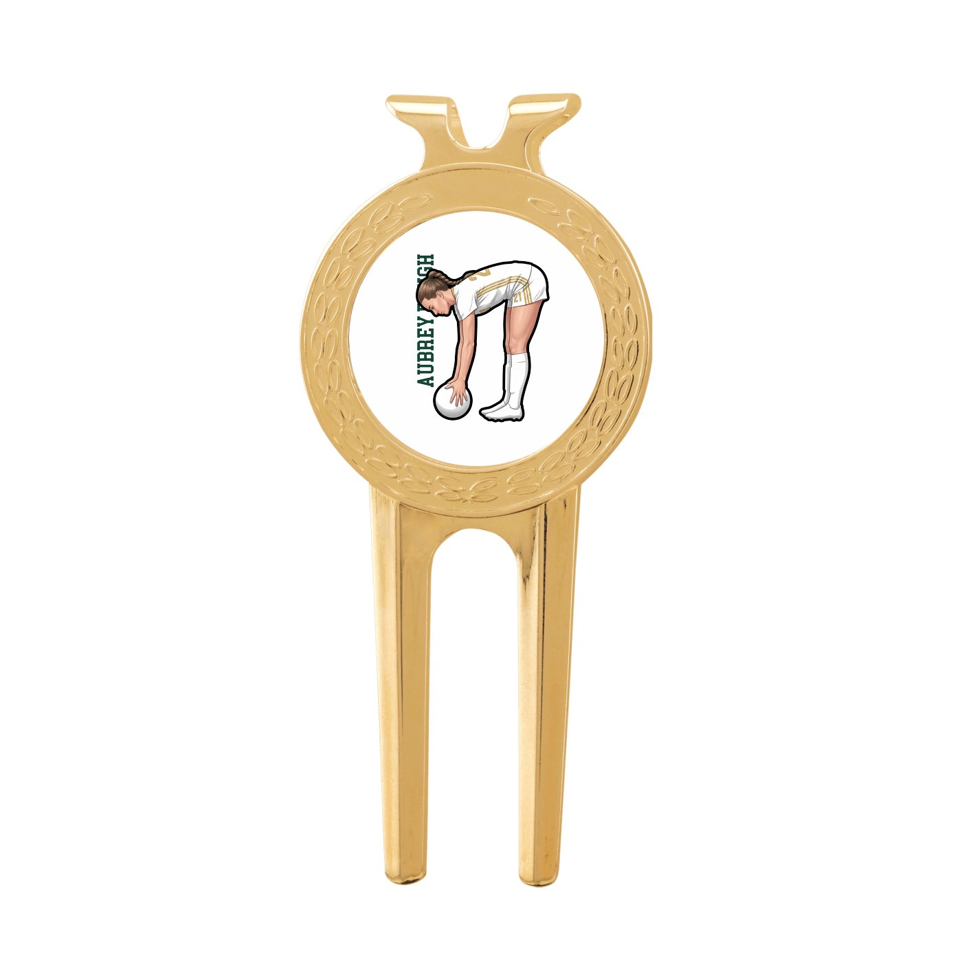 Divot Tool with Ball Marker — Name Vertical in Classic