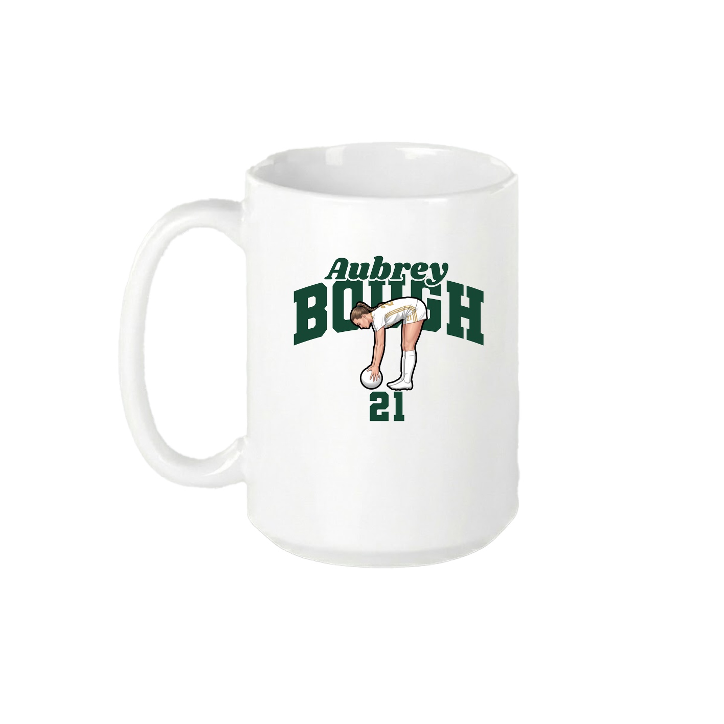 15oz Coffee Mug — Signature Arch in White