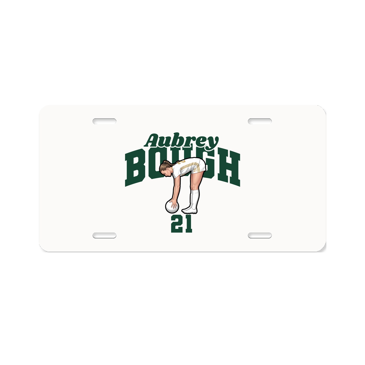 License Plate — Signature Arch in Classic