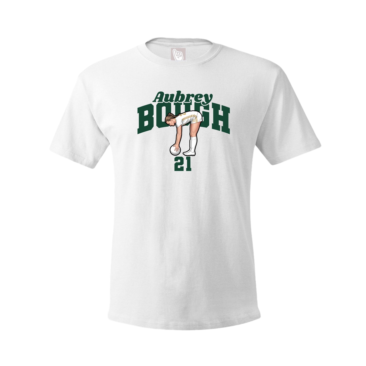 Youth Tee — Signature Arch in White