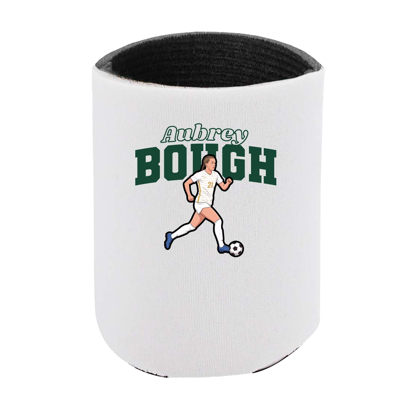 Can Holder — Name Arch in White