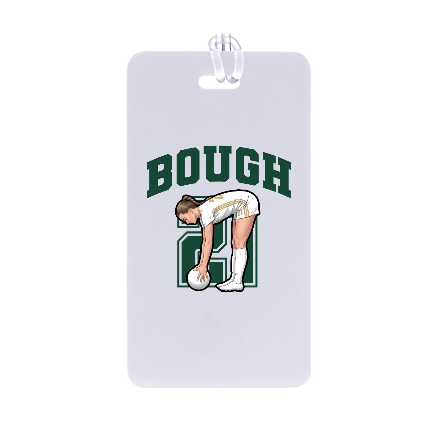 Bag Tag — Number in Classic