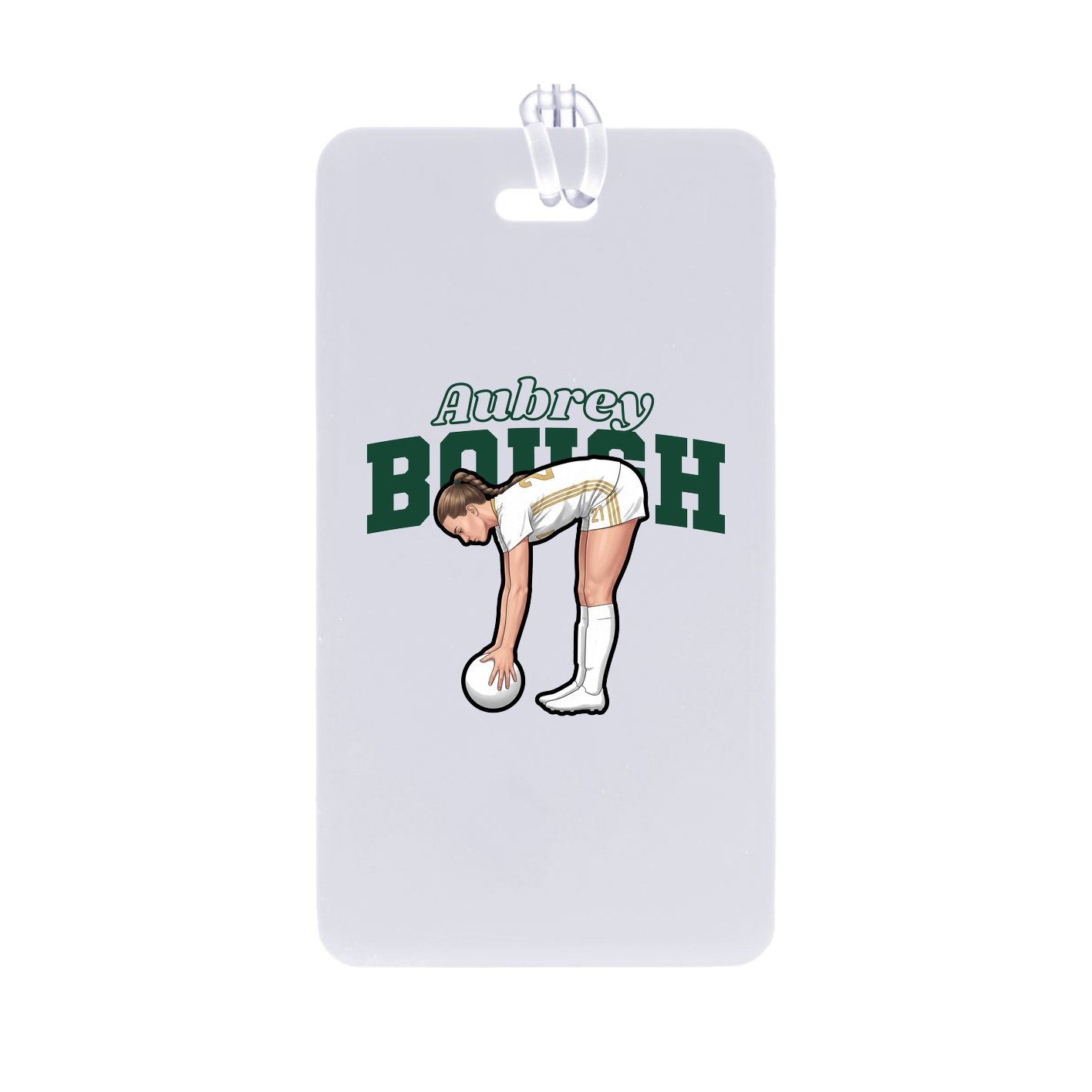Bag Tag — Name Arch in Classic