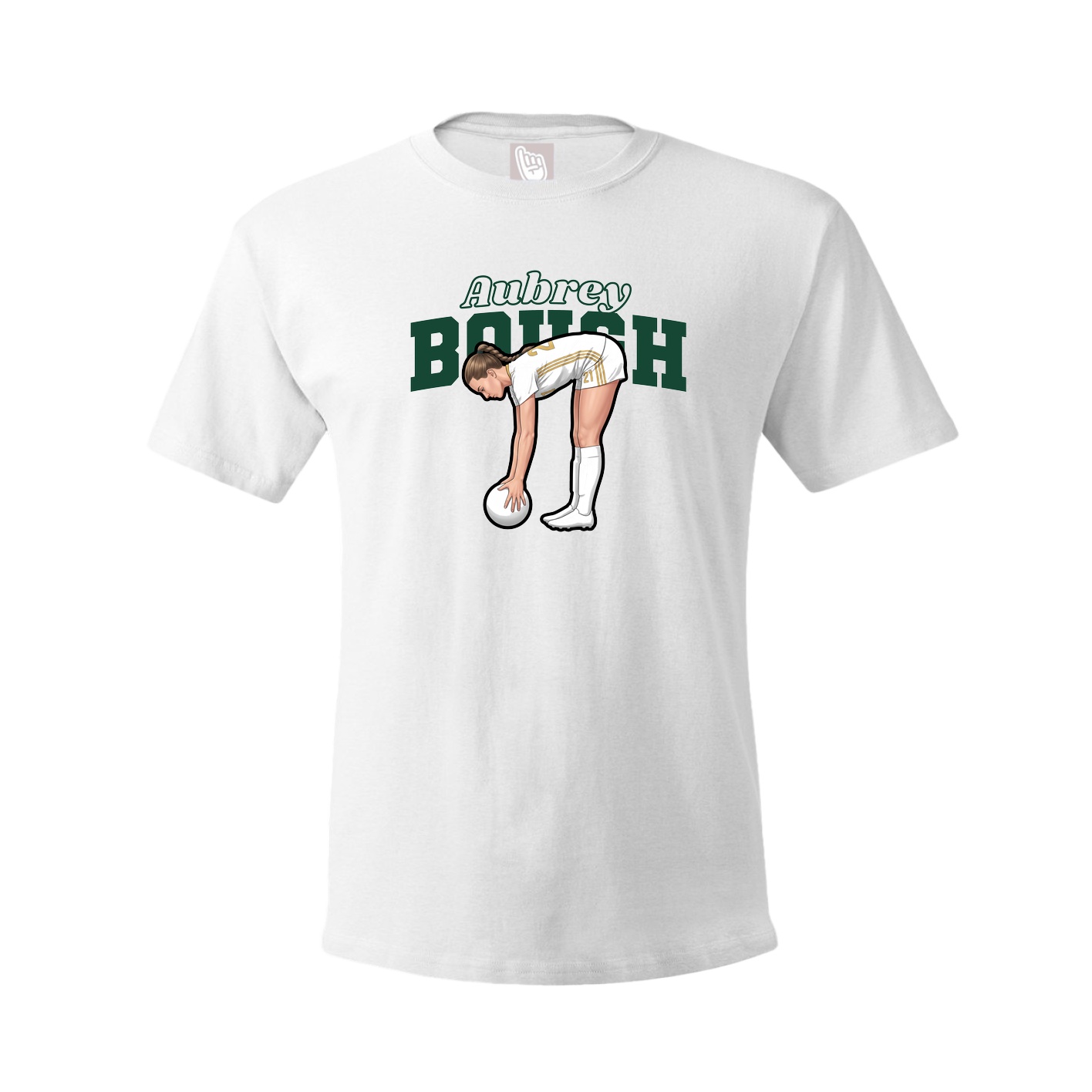 Tee — Name Arch in White