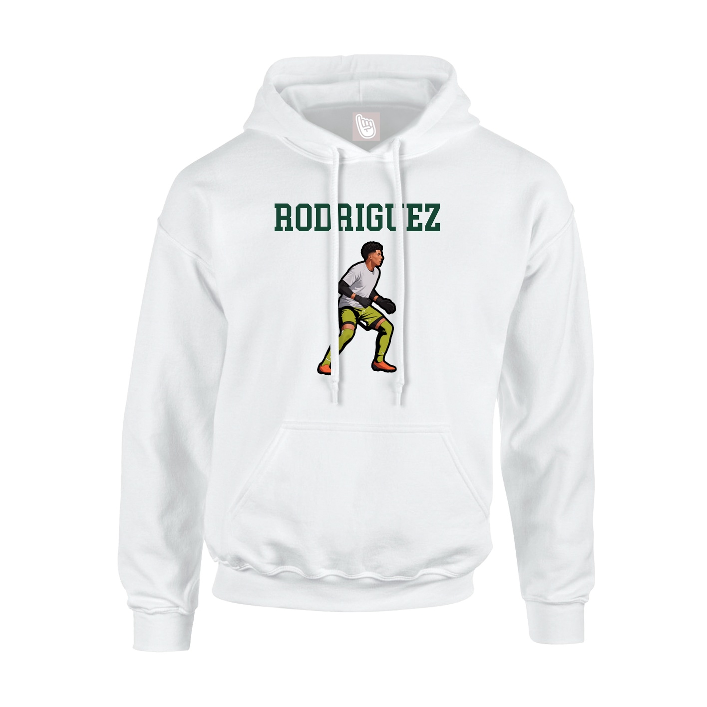 Youth Hoodie — Shirsey in White