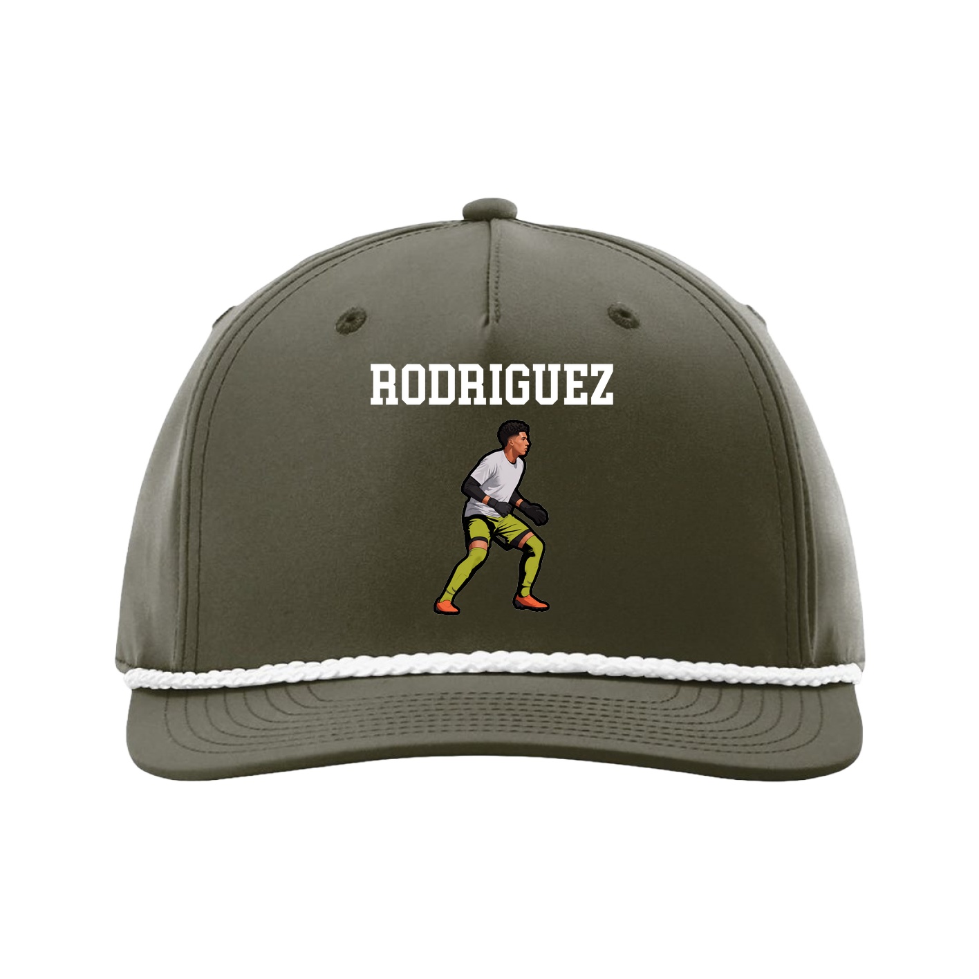 Five-Panel Classic Rope Cap — Shirsey in Green