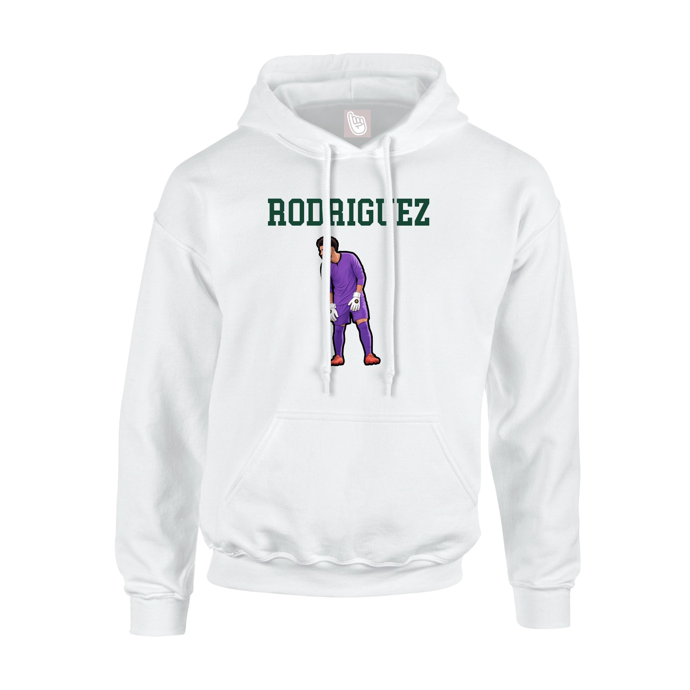 Youth Hoodie — Shirsey in White
