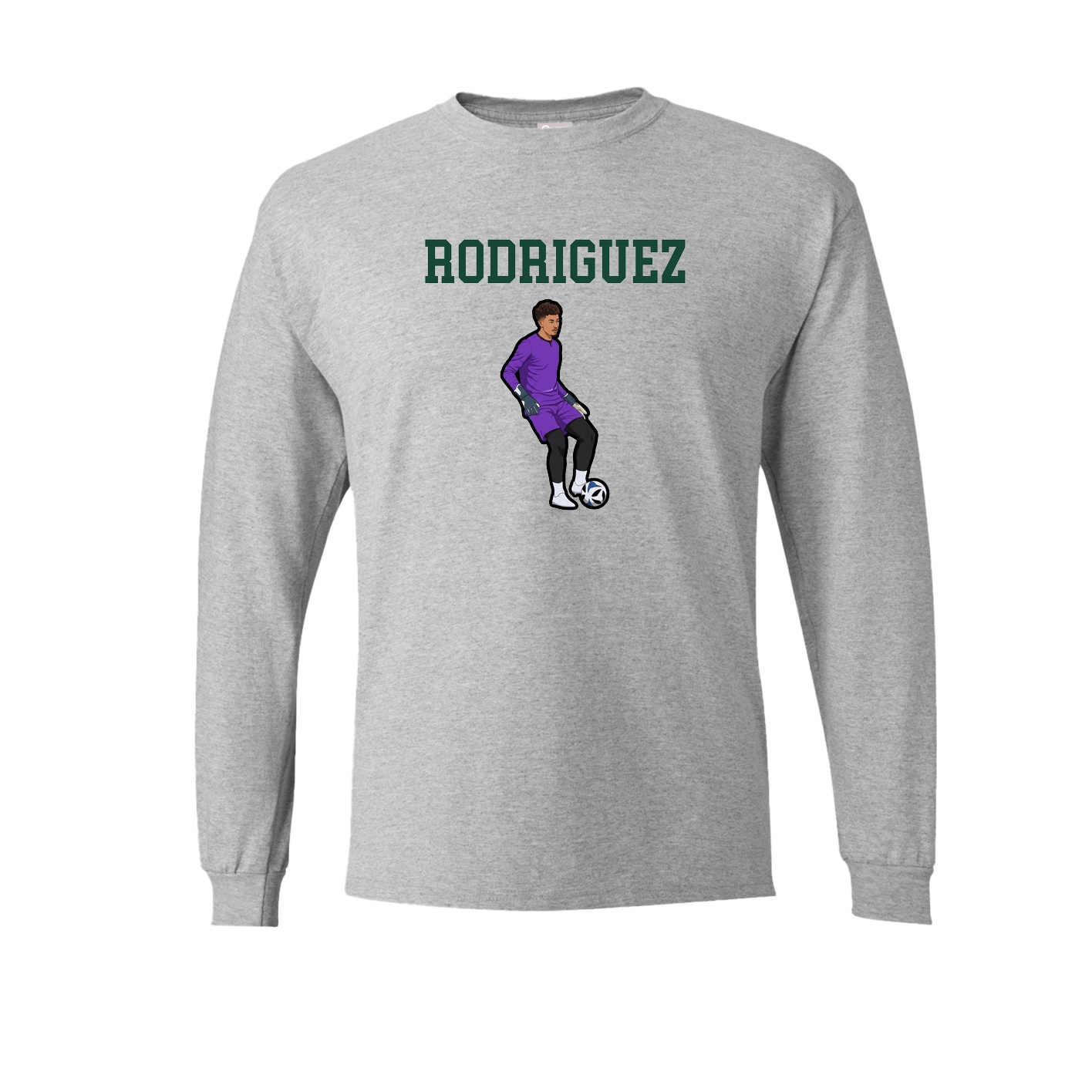 Long Sleeve Tee — Shirsey in Grey