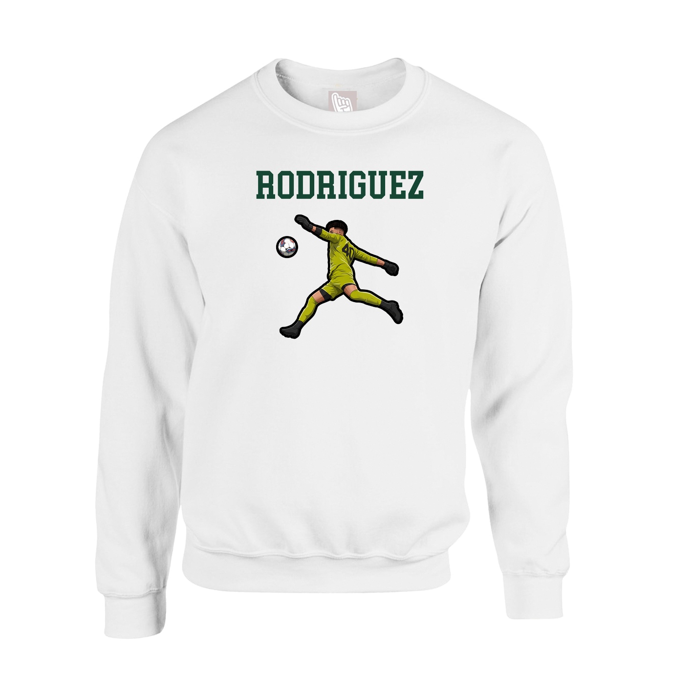 Fleece Crew — Shirsey in White