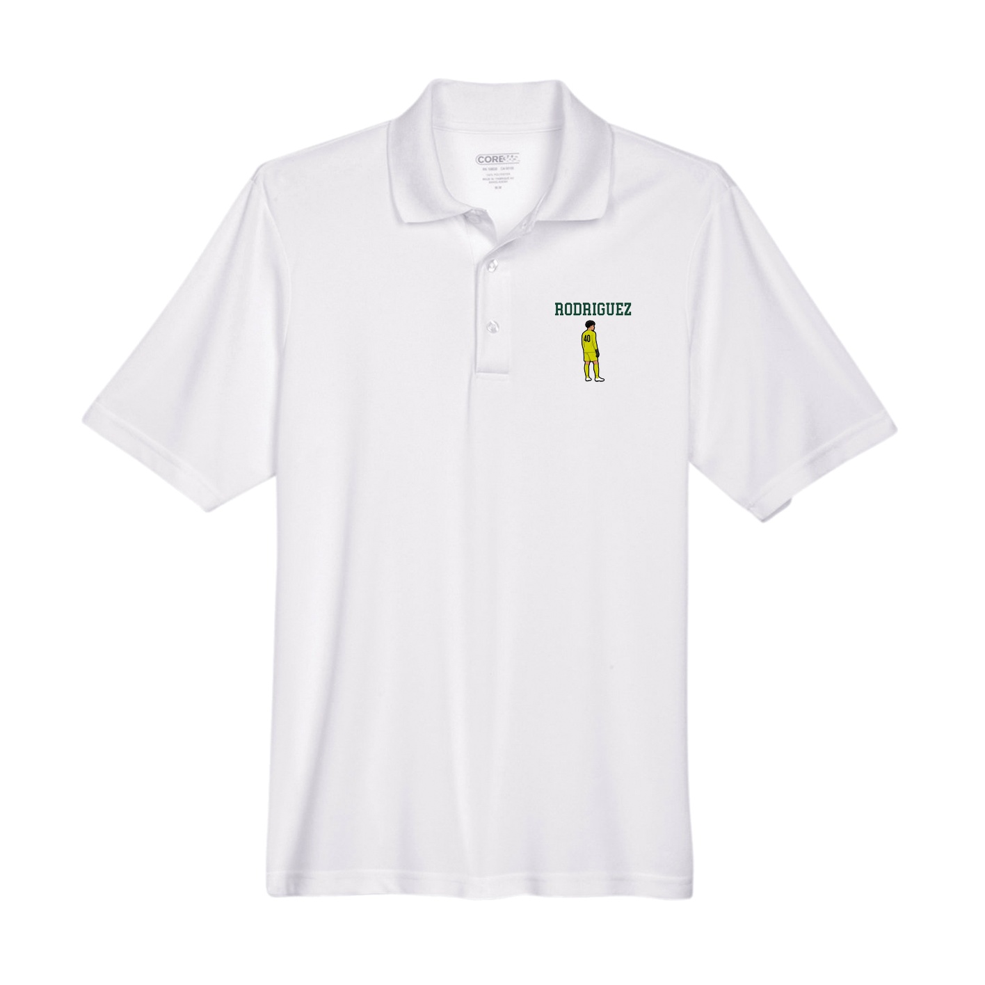 Performance Polo — Shirsey in White